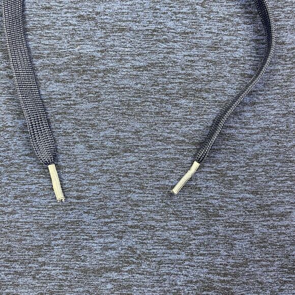 Outdoor Voices OV Men's EUC CloudKnit Soft Heather Blue Pullover Hoodie Large L - Picture 2 of 10